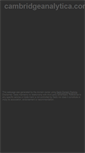 Mobile Screenshot of cambridgeanalytica.com